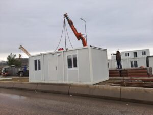 Konteyner ve prefabrik yapı uygulaması 105